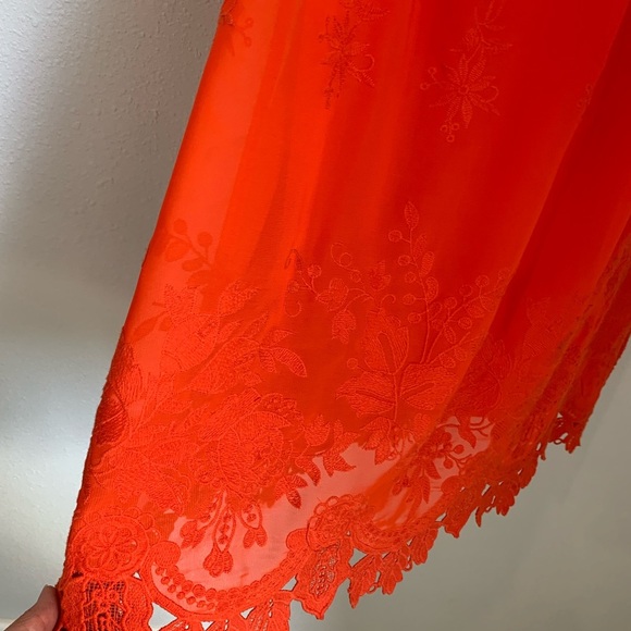 Women’s Eva Mendez Orange‎ Size S. Dress - Picture 10 of 12